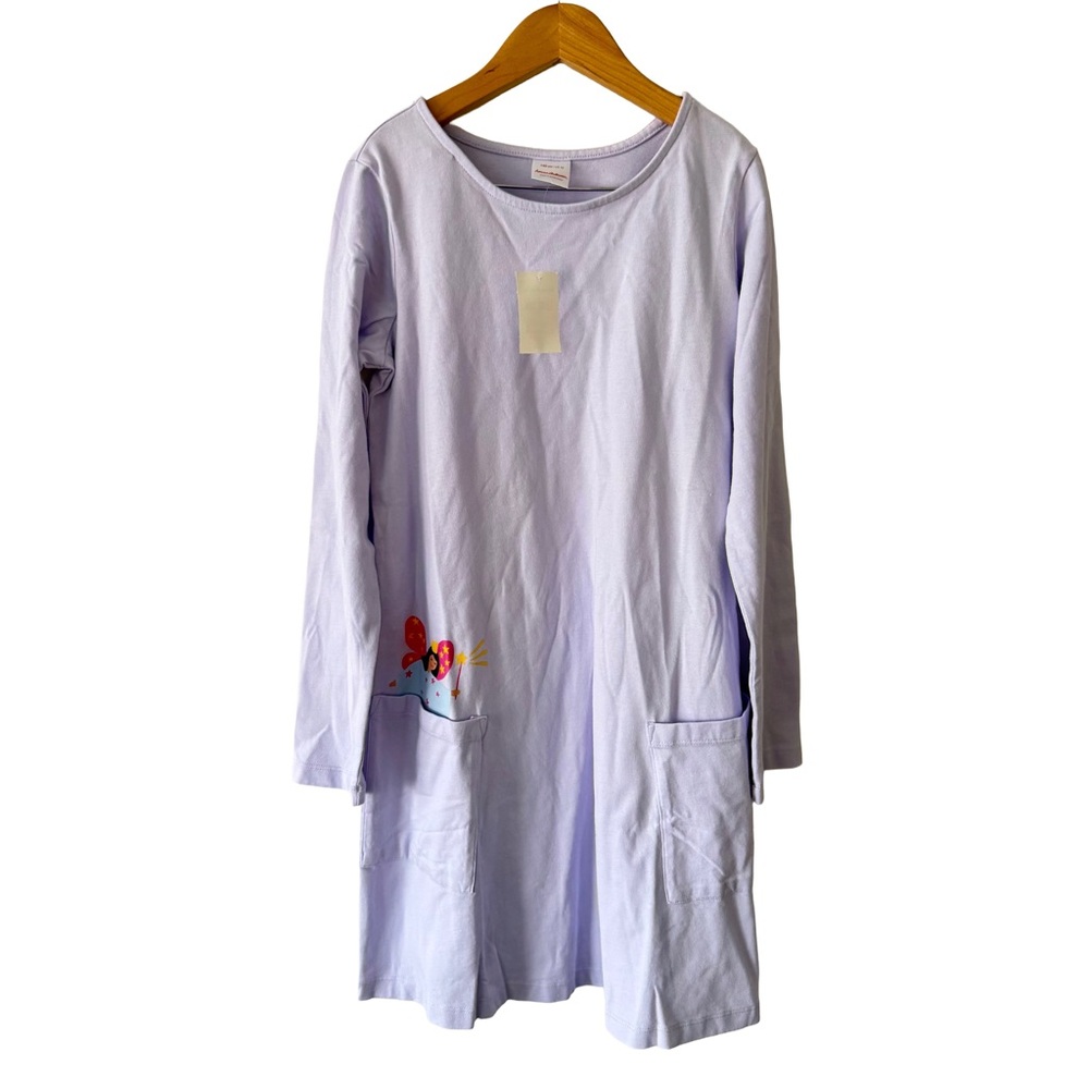 Hanna Andersson Light Purple Long-Sleeve Nightgown NWT